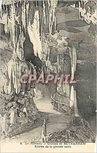 Cartes postales Grottes de Betharram Les Pyrenees Entree de la Grande Salle