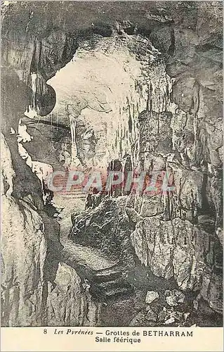Cartes postales Grottes de Betharram Les Pyrenees Salle Feerique
