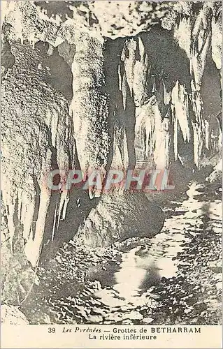 Ansichtskarte AK Grottes de Betharram Les Pyrenees La Riviere Inferieure