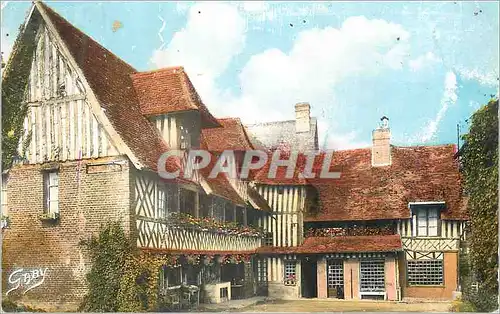 Moderne Karte Pont L'Eveque (Calvados) L'Aigle d'Or