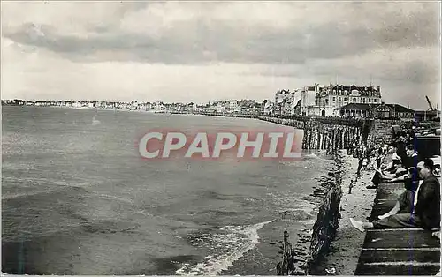 Moderne Karte Saint Malo (I et V) Le Sillon et la Grande Plage