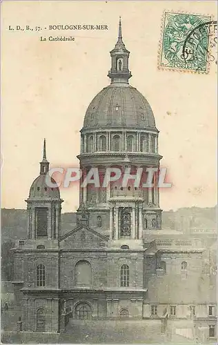 Cartes postales Boulogne sur Mer la Cathedrale
