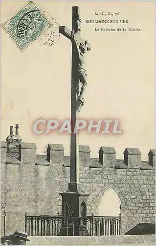 Cartes postales Boulogne sur Mer Le Calvaire de la Falaise