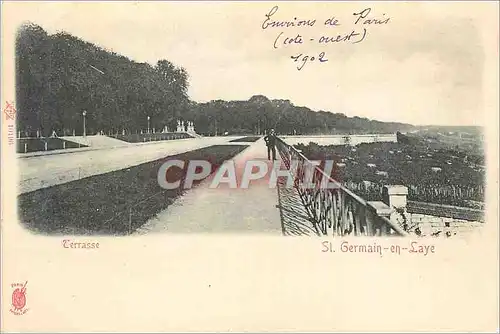 Ansichtskarte AK St Germain en Laye Terrasse (carte 1900)