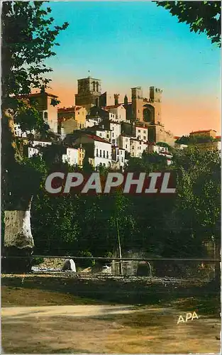 Cartes postales moderne Beziers Vue Sur St Nazaire