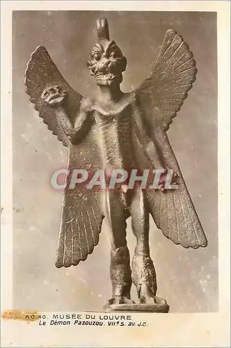 Cartes postales Musee du Louvre Le Demon Pazouzou VIIe S av JC