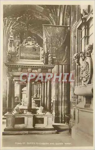 Cartes postales Tomb of Queen Elizabethe and Queen Mary