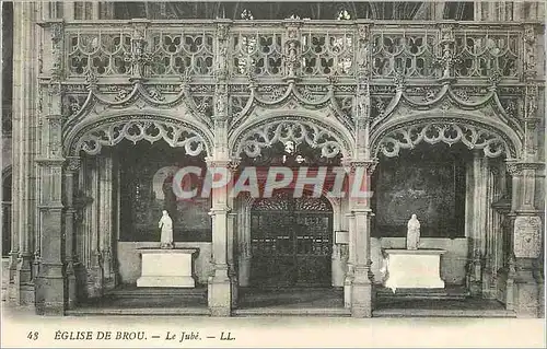 Cartes postales Eglise de Brou Le Jube