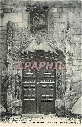 Cartes postales Joigny Portail de l'Eglise St Thibault