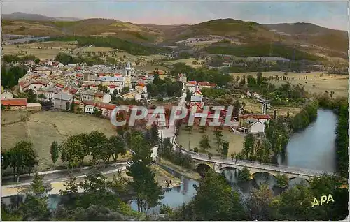 Cartes postales Le Malzieu Ville (Lozere) Vue Generale Cure d'Air Alt 860 m