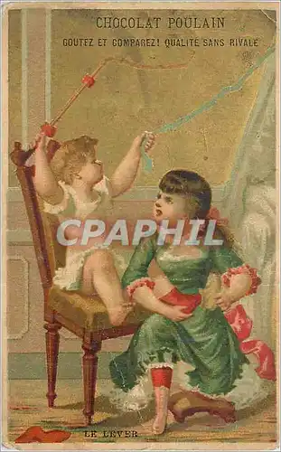 Chromo Le Lever Chocolat Poulain Gouter et Comparez Qualite sans Rivale