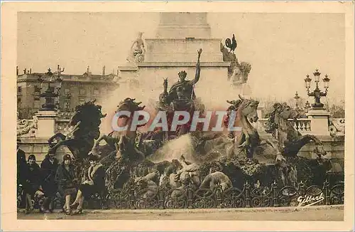 Cartes postales Bordeaux Sous le Ciel de France Monument des Girondins (details)
