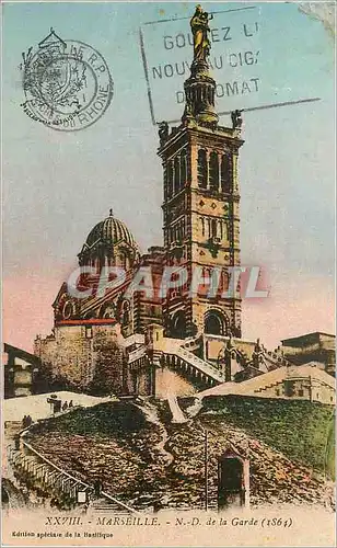 Cartes postales Marseille N D de la Garde (1864)