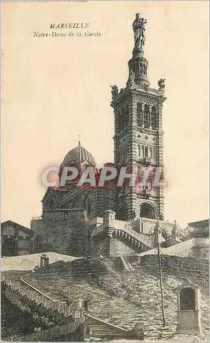 Cartes postales Marseille Notre Dame de la Garde