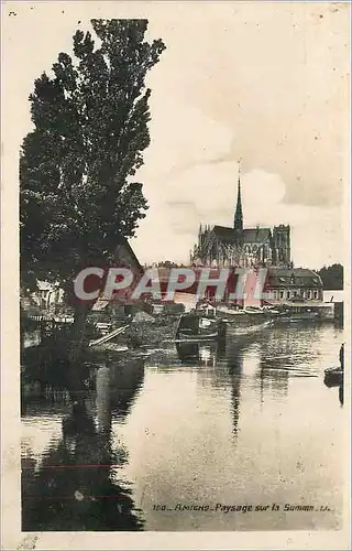 Moderne Karte Amiens Paysage sur la Somme