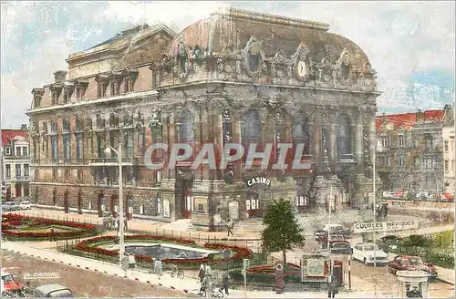 Cartes postales moderne Calais (P de C) Le Theatre Courses huppiques