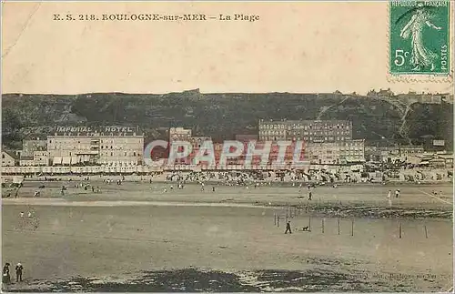 Cartes postales Boulogne sur Mer La Plage
