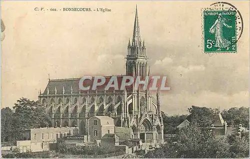 Cartes postales Bonsecours L'Eglise