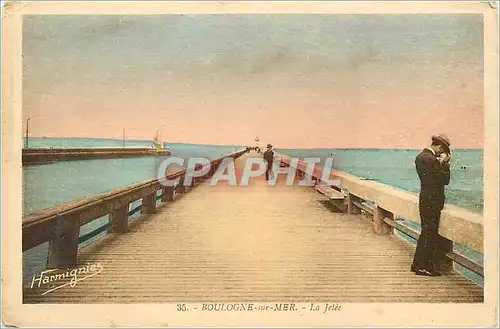 Cartes postales Boulogne sur Mer La Jetee