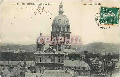 Cartes postales Boulogne sur Mer La Cathedrale