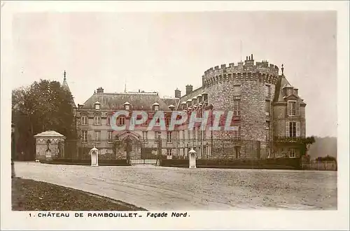 Ansichtskarte AK Chateau de Rambouillet Facade Nord