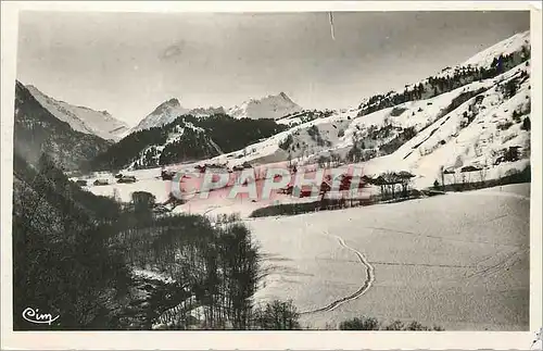 Cartes postales moderne Val Montjoie (Hte Savoie) Les Contamines Alt 1200 m Vue Generale