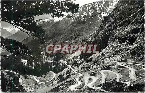 Cartes postales moderne Vallee d'Aure Route de Cap de Long Les Lacets d'Oredon