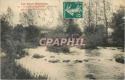 Cartes postales St Leonard des Bois Les Alpes Mancelles La Sarthe pres le Pont de St Paul