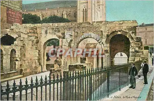 Cartes postales Nimes La Porte Auguste