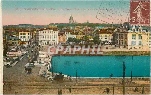 Cartes postales Boulogne sur Mer Le Pont Marquet et les Quais