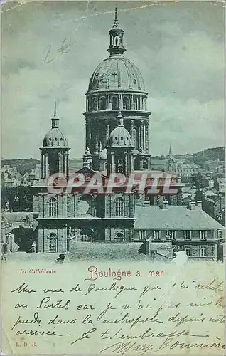 Cartes postales Boulogne sur Mer La Cathedrale