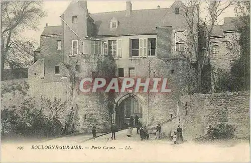 Cartes postales Boulogne sur Mer Porte Gayole