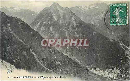 Cartes postales Cauterets Le Peguere (pres du Lesey)