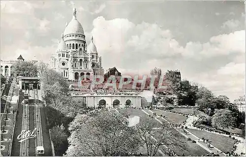 Cartes postales moderne Paris Le Sacre Coeur de Montmartre