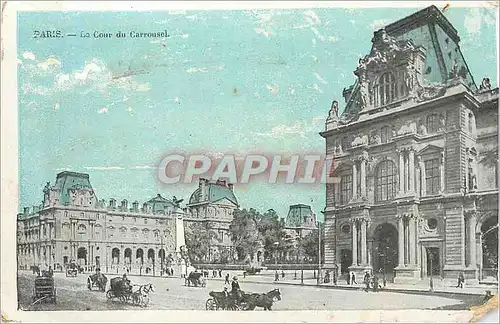 Cartes postales Paris La Cour du Carrousel