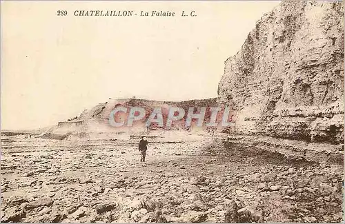 Ansichtskarte AK Chatelaillon La Falaise