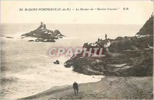 Ansichtskarte AK St Quay Portrieux (C du N) Le Rocher du Gerbot d'Avoine