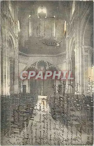 Cartes postales Autun L'Orgues de la Cathedrale