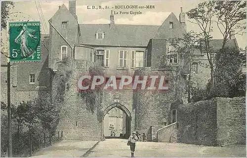 Cartes postales Boulogne sur Mer La Porte Gayole