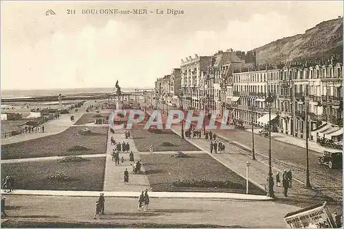 Cartes postales Boulogne sur Mer La Digue