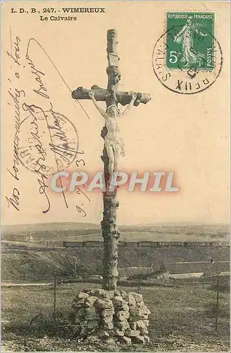 Cartes postales Wimereux Le Calvaire Christ