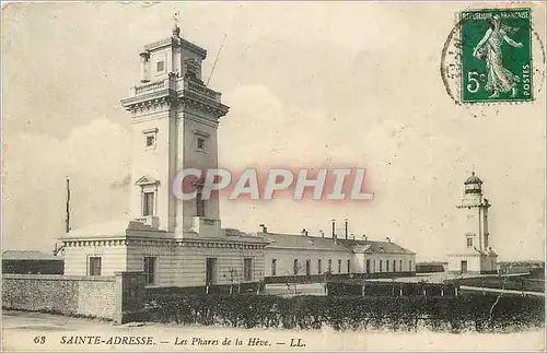 Cartes postales Sainte Adresse Les Phares de la Heve