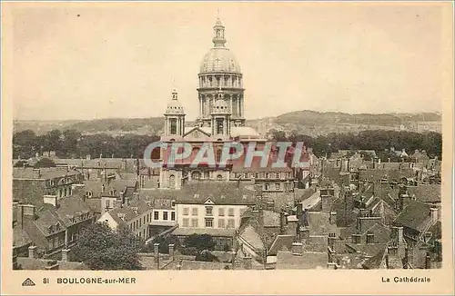 Cartes postales Boulogne sur Mer La Cathedrale