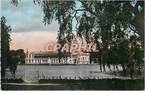 Moderne Karte Enghien les Bains Vue sur le Lac et le Casino