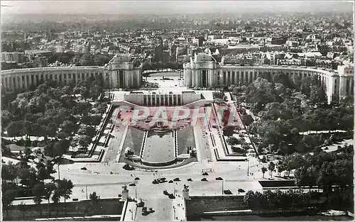 Moderne Karte Paris Le Palais de Chaillot