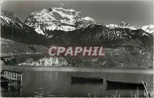 Cartes postales moderne Lac d'Annecy La Tournette et le Roc de Chere