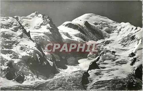 Cartes postales moderne Le Mont Blanc Bien assis sur son Trone de Roi et ses Neiges Eternelles