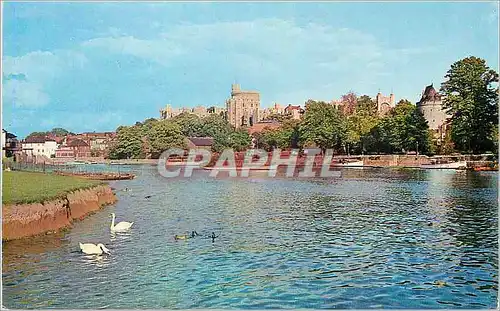 Moderne Karte River Thames at Windsor