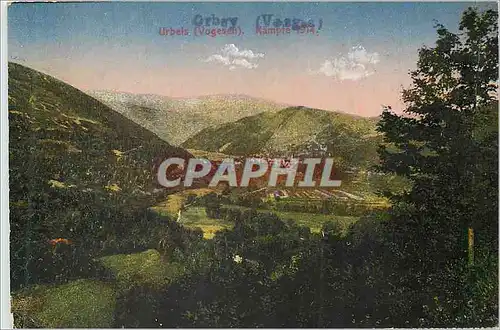 Cartes postales Orbery (Vosges)
