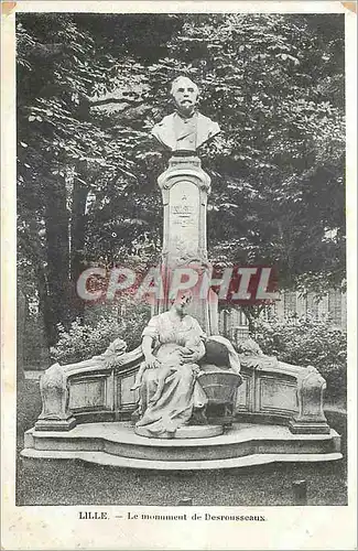 Cartes postales Lille Le Monument de Desrousseaux